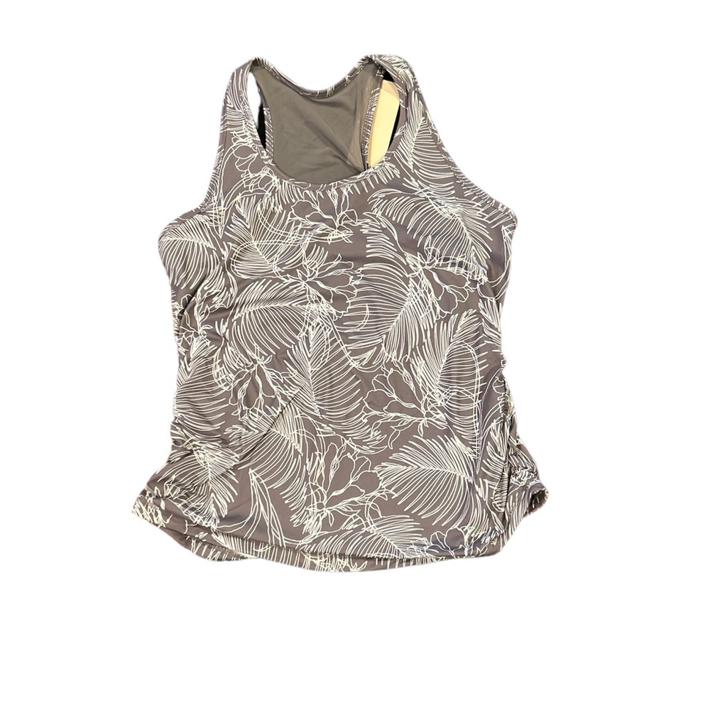 CALIA by Carrie Underwood Women’s Size Large Ruched Racerback Tank NWT